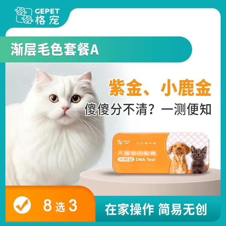格宠渐层毛色套餐A   8选3 【确认收货后找客服领取兑换码】
