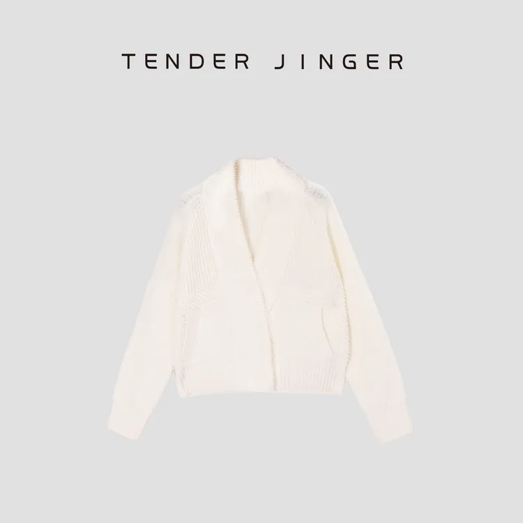 Tender Jinger【小绵羊】软糯针织开衫毛衣外套T53SQR41225