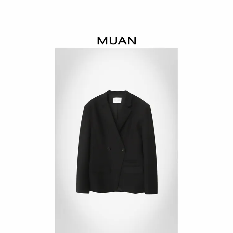 木岸MUAN：《意大利西装》定制高级简约质感长袖西装外套女MJ-F8213