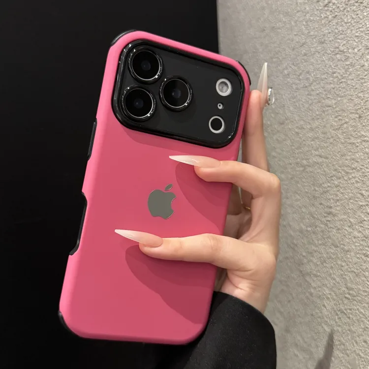 高级肤感二合一适用苹果17promax手机壳时尚iPhone16创意15个性14