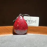 天然辰砂【张老斯珠宝】天然朱砂随形吊坠zg18505