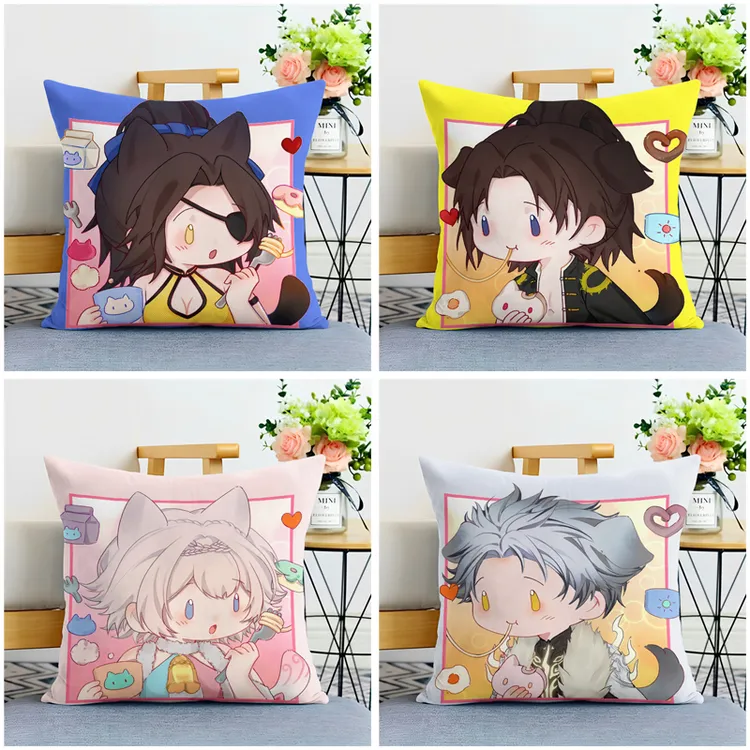 永劫无间英雄抱枕套游戏周边卡通办公室客厅沙发靠垫卧室床头靠背