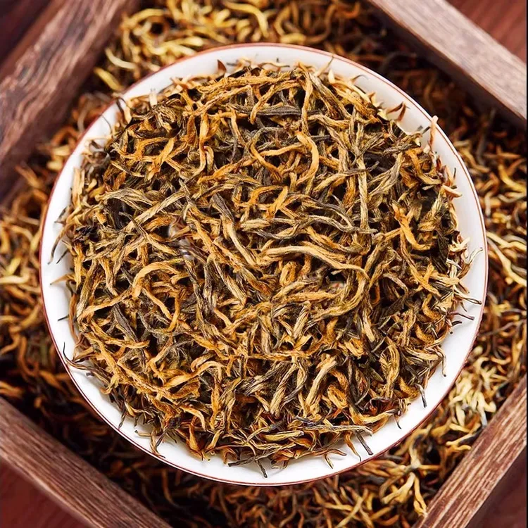 金骏眉红茶武夷山蜜香黄芽新茶500g散装茶叶春茶浓香高山红茶