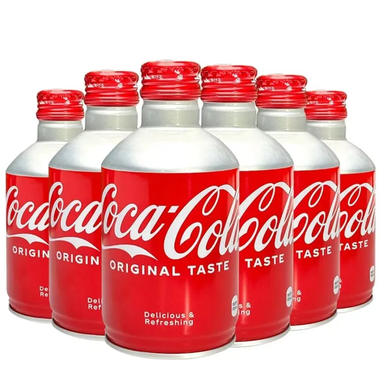 COCA  COLA/日本进口子弹头可乐300ml经典红罐碳酸饮料汽水