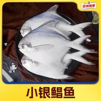 【丽丽专属】亚洲渔港 冷冻银鲳鱼350g/袋 *6袋