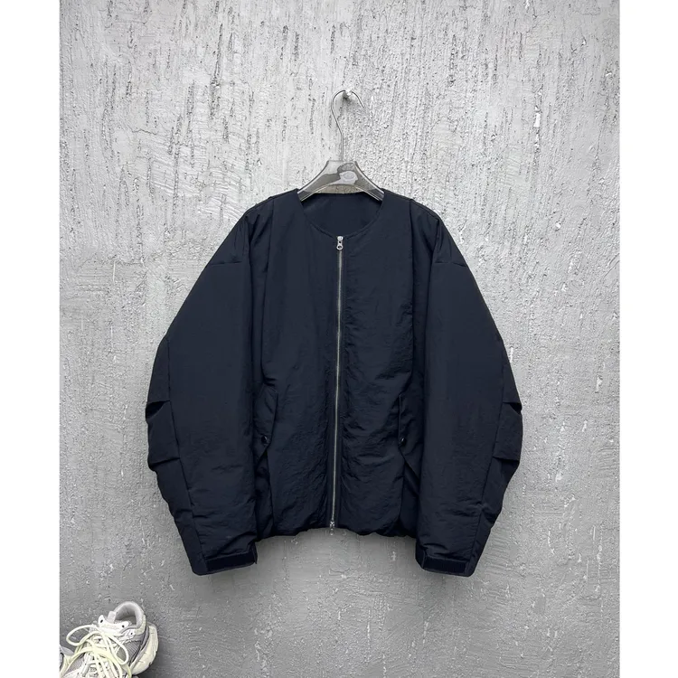 UNCLE&F老钱/羽绒极简无领日潮外套羽绒服