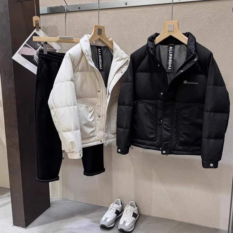载入史册！羽绒标杆！杭州货！石墨烯锁热！90鸭绒男士立领羽绒服