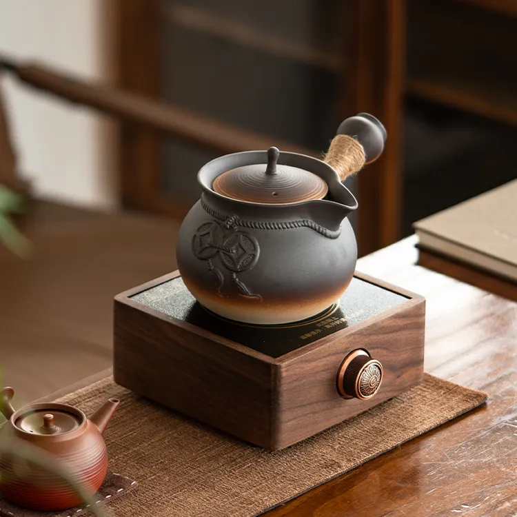 烤奶茶罐罐壶围炉煮茶器新款电陶炉煮茶壶云南陶罐茶壶古法煮茶器