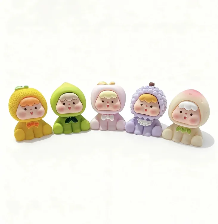 【青桃系列】二代水果崽崽diy饰品树脂摆件