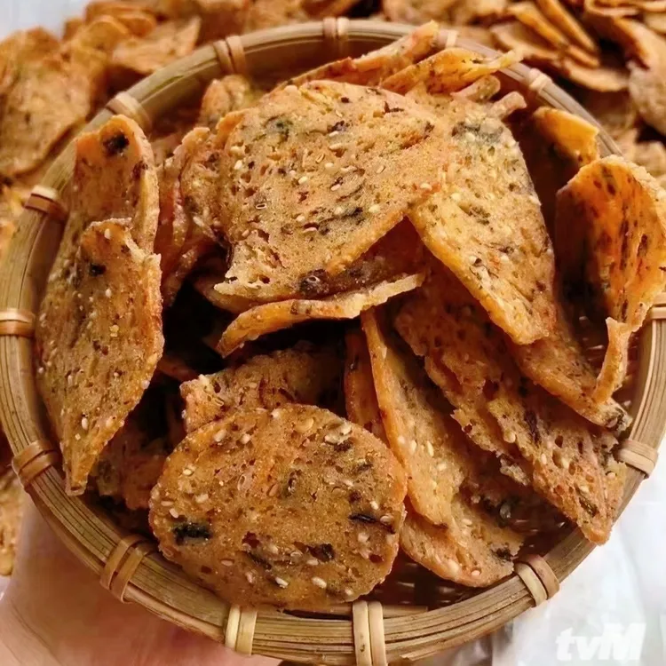 江西赣南特产美食于都手工腌菜烧卷子酥脆口味锅巴办公小零食豆巴