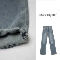 S夏日序曲破洞牛仔裤