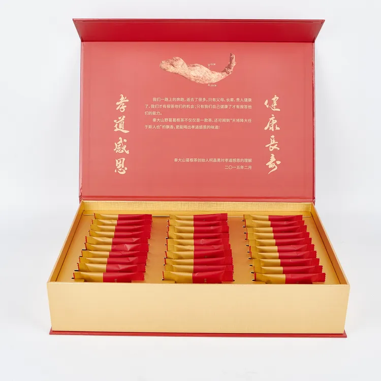 秦大山葛根茶礼盒装 口感回甘 香气怡人 180g