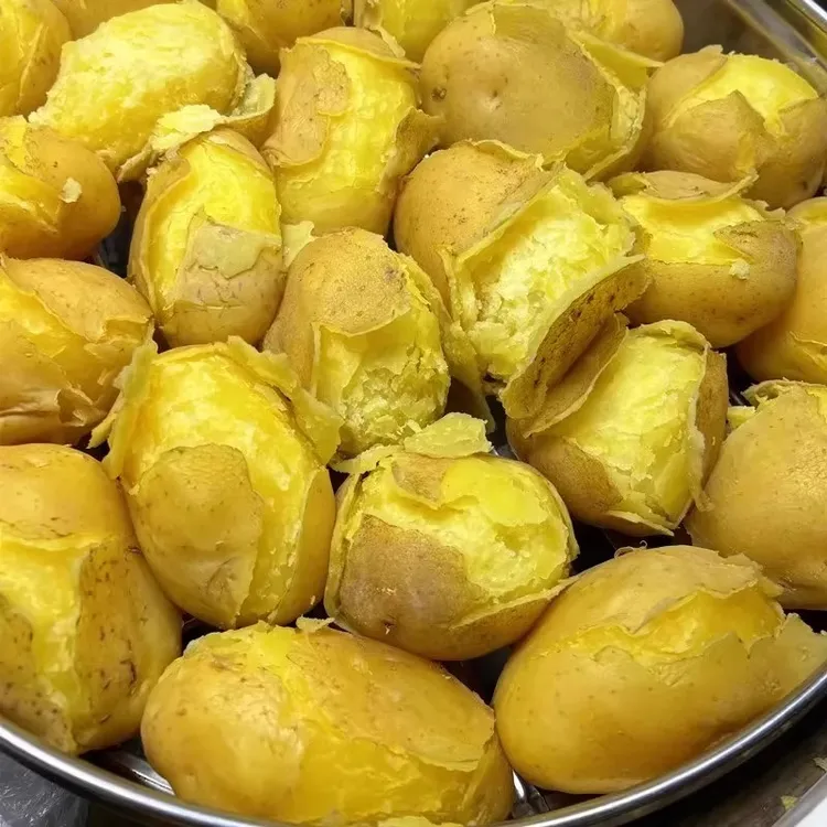 2025甘肃沙面黄心土豆9斤新鲜黄皮黄心洋芋定西开花土豆马铃薯