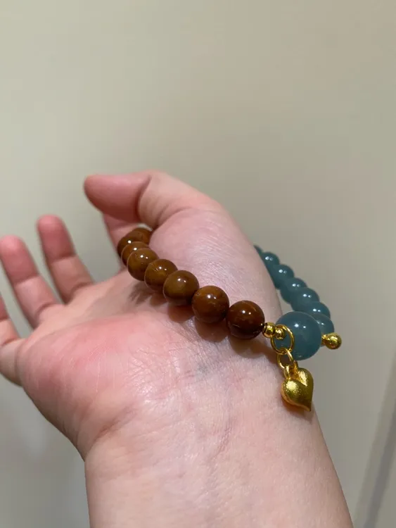 合金木质手链 penicillin库克半山半水单圈手串