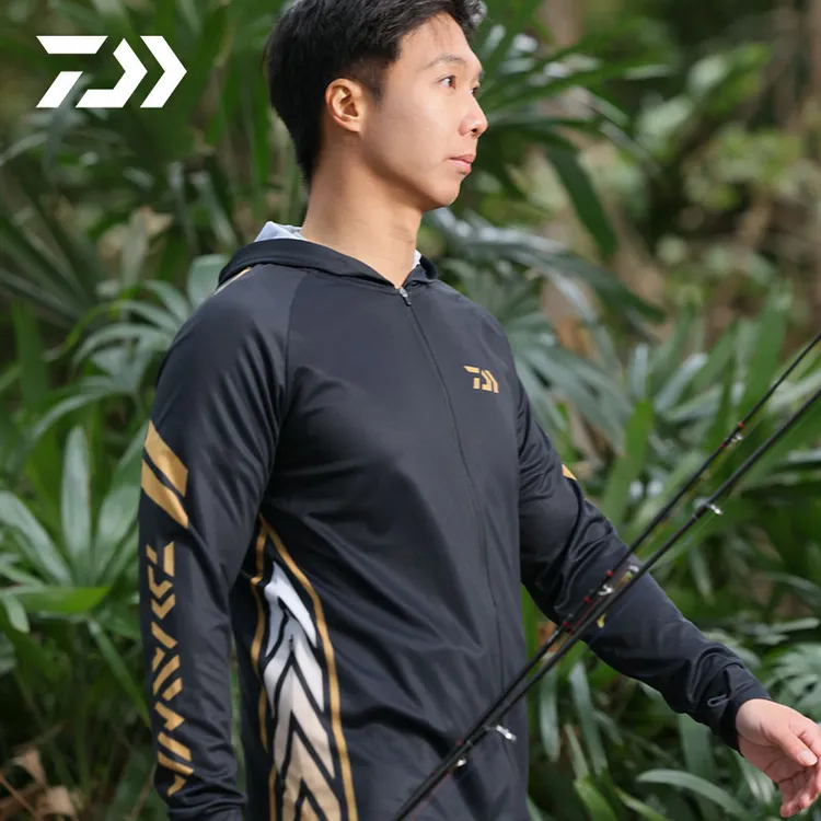DAIWA达亿瓦 25春夏DE-5025CS 防晒钓鱼服轻薄速干运动服长袖外套