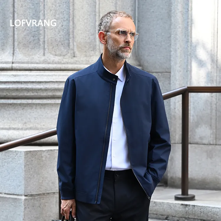 LOFVRANG | 恒御 |领航员系列2025秋哈灵顿立领商务夹克通勤外套