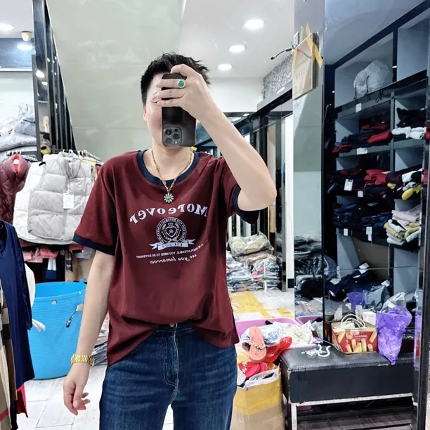 圆牌优质不起球超大版4色棉T上衣3318品