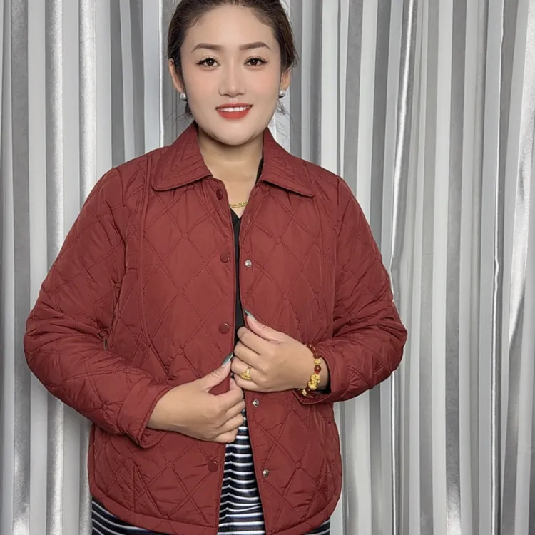 【姐妹】2025年新款中老年棉服外套666