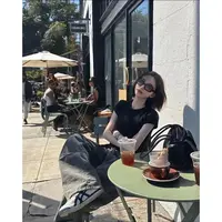 徐秋阳  jennie同款t （小版型)春夏新款时尚显瘦显白短袖12190