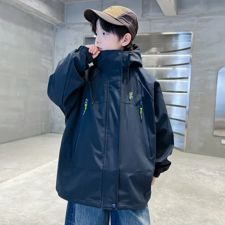 男童冲锋衣秋冬三合一20025中大童休闲韩版长袖儿童冬季上衣洋气5
