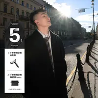 SANBAI叁佰【雅痞绅士夹克】450克毛呢立体剪裁翻领夹克外套