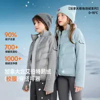 【加拿大鹅绒】「巴黎时装周秀款」ask亲子时尚轻薄拼接羽绒服 sp