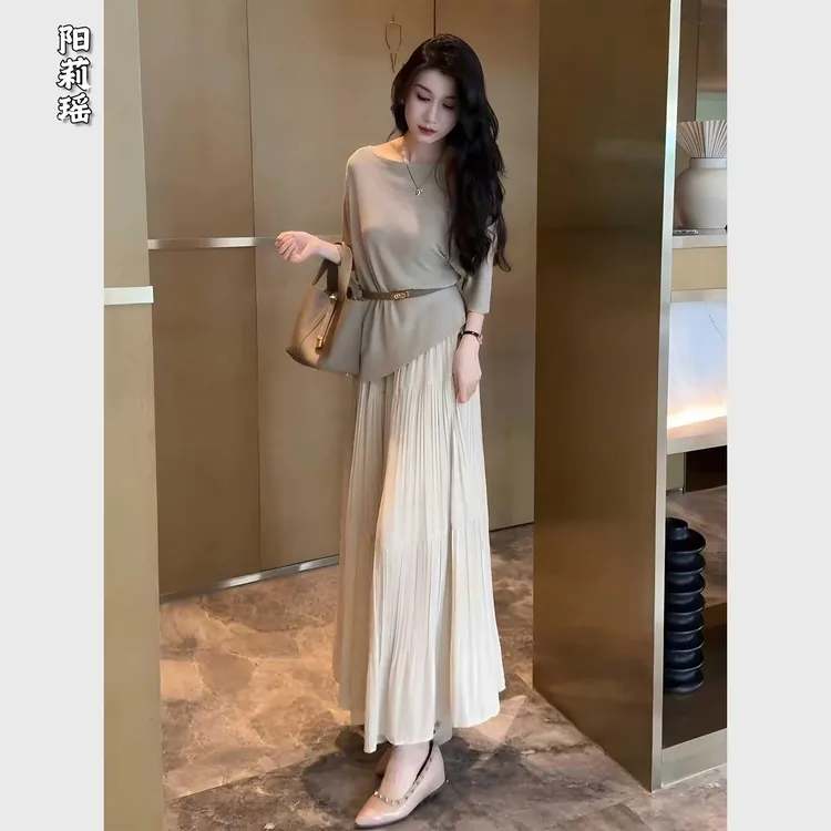 大方得体穿搭一整套气质巨好看的裙子套装女夏2025新款爆款高级感