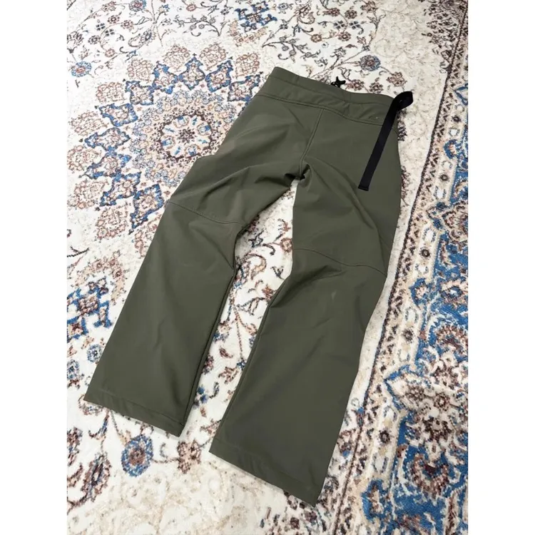 软壳加绒冲锋休闲裤男款秋冬美式工装潮流裤子战术户外登山机能裤