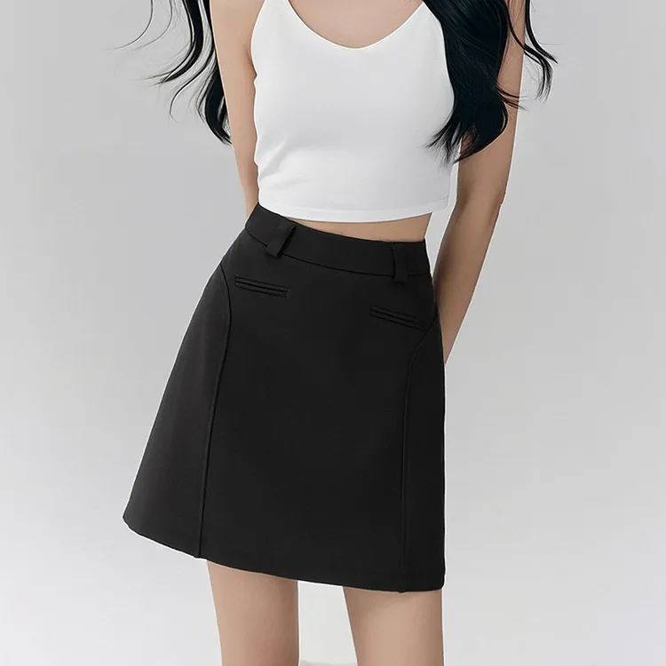 晚白【粉丝专享】2025半裙小A短裙25021214