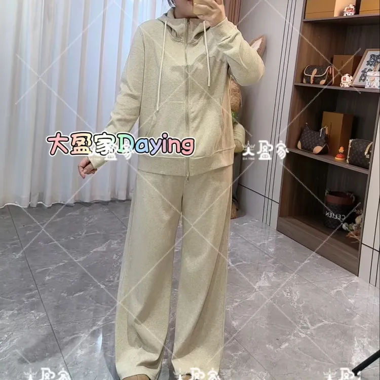 7635“Daying”自留款休闲风连帽套装