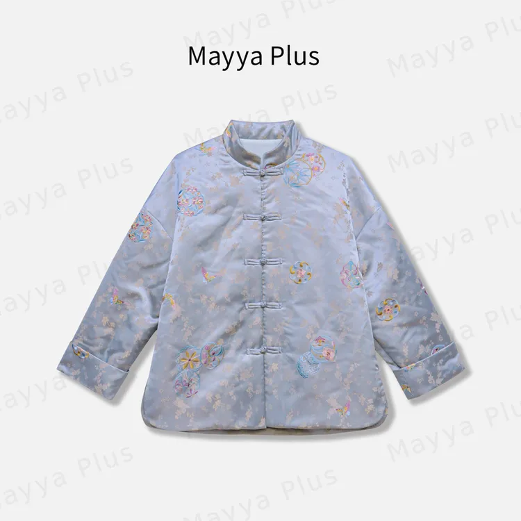 【江南】Mayya Plus麦芽定制新中式国风显瘦棉衣外套女32547127