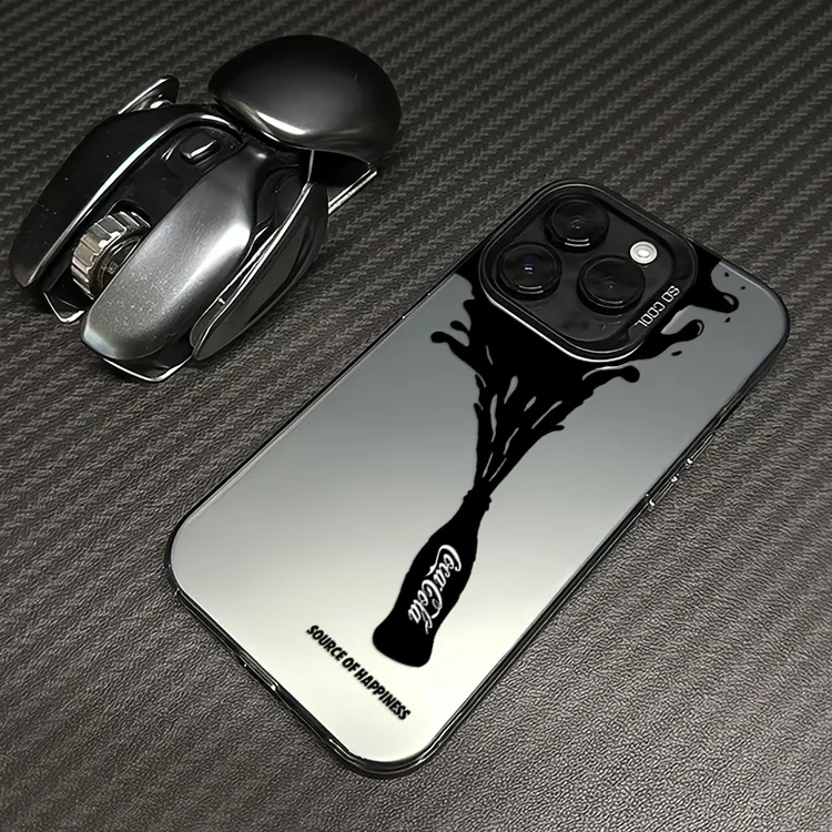 创意可乐苹果16pro手机壳iphone15/14promax磨砂13高级感12适用11