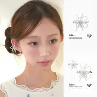 合金仿水晶耳饰 FULLICESTUDIO小雏菊原创可爱高级感仙女风耳骨夹