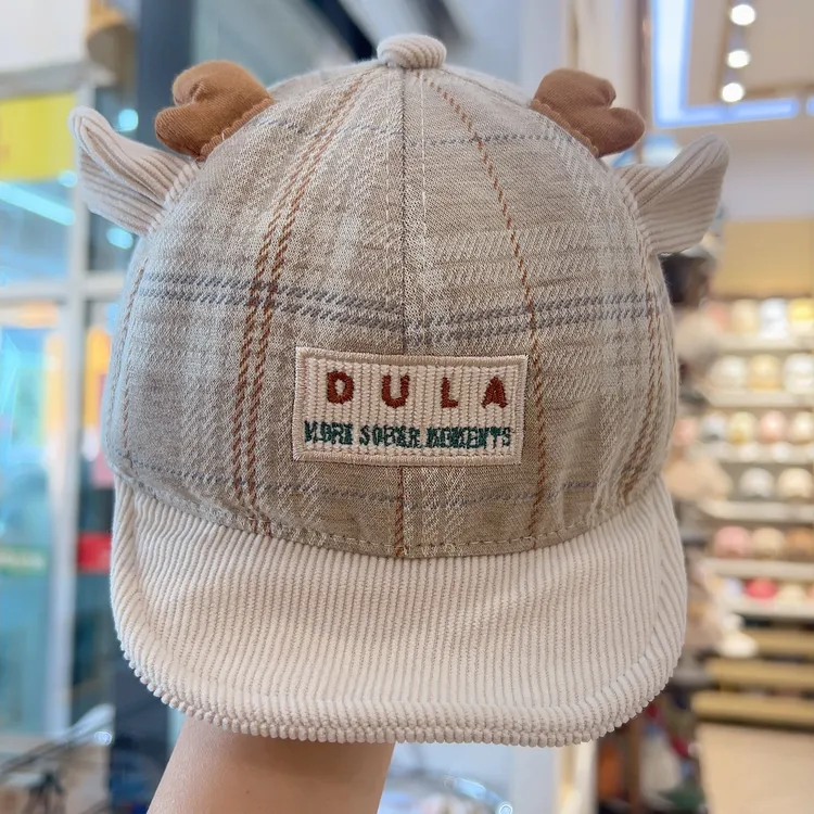 嘟嘟啦3880短檐大檐小清新圆顶休闲风帽子休闲男女通用出游