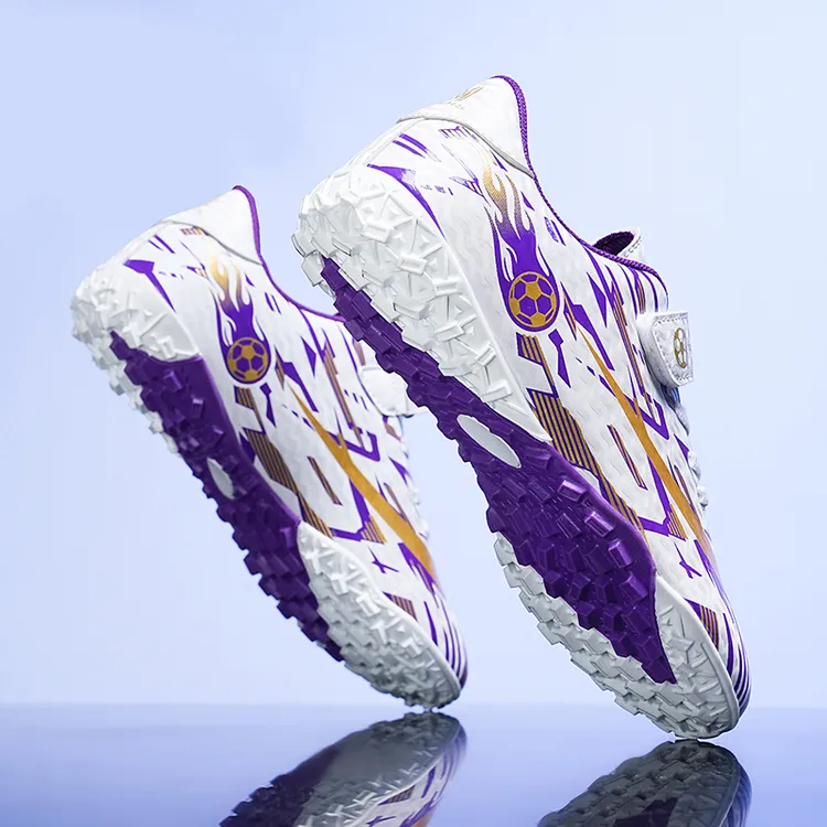 开学季儿童足球鞋TF碎钉6-12岁学生男女童草地专业比赛足球训练鞋