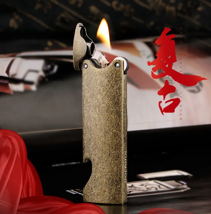 创意复古火机德国工艺加厚开瓶器送男士情侣长辈潮流礼物生日礼品