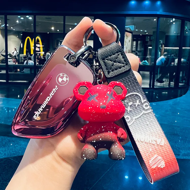 适用宝马钥匙套5系3系x3x1男女i3三325li四530车x4壳ix3扣330新款