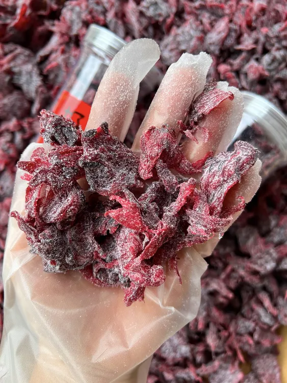 洛神花玫瑰茄果脯 酸甜可口 可泡水可即食