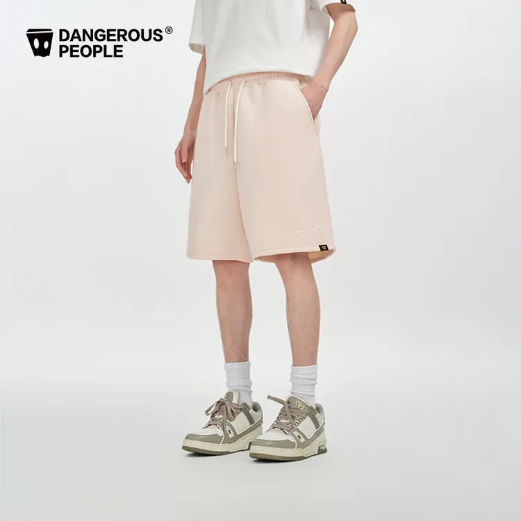Dangerouspeople薛之谦dsp空气层棉感logo印花休闲百搭短裤父亲节