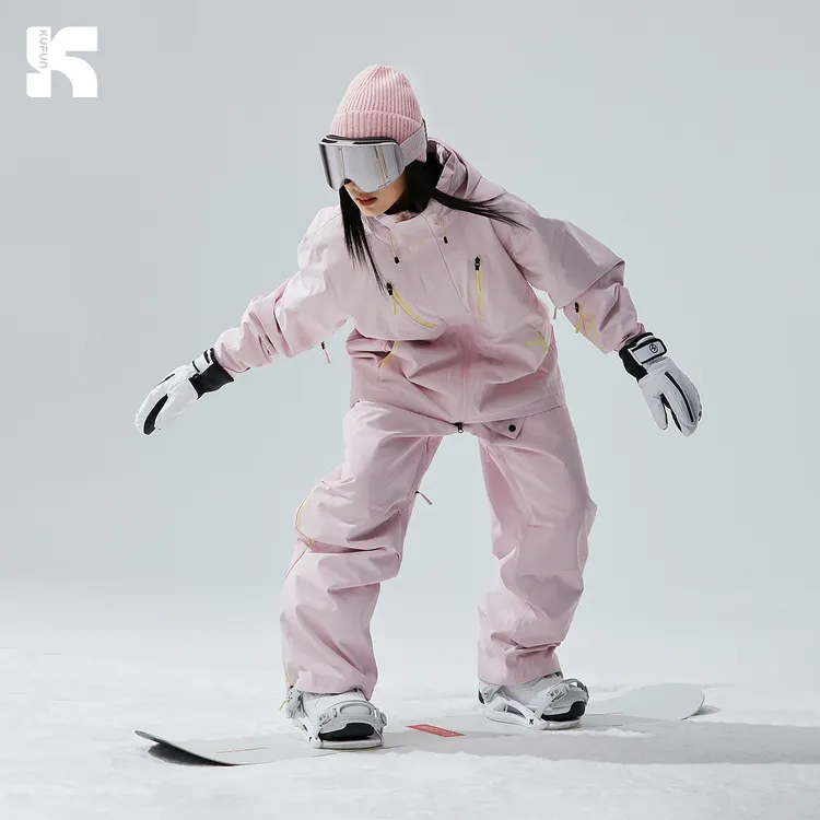 酷峰极光滑雪服套装2025新款3L雪衣雪裤女男外套单板双板防水装备