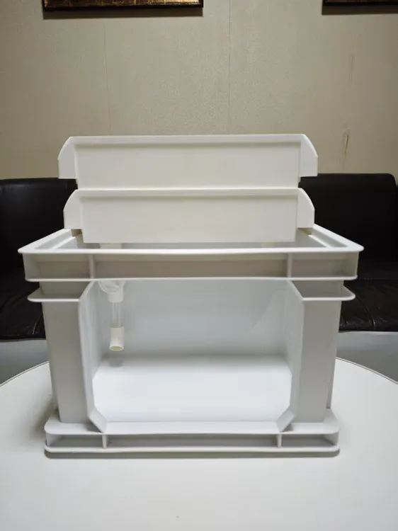 40滴流盒上滤龟缸DIY龟箱周转箱裸箱