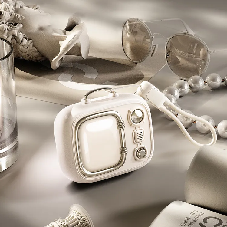 3C幻响小电视10000毫安磁吸无线快充充电宝s18自带线便携移动电源