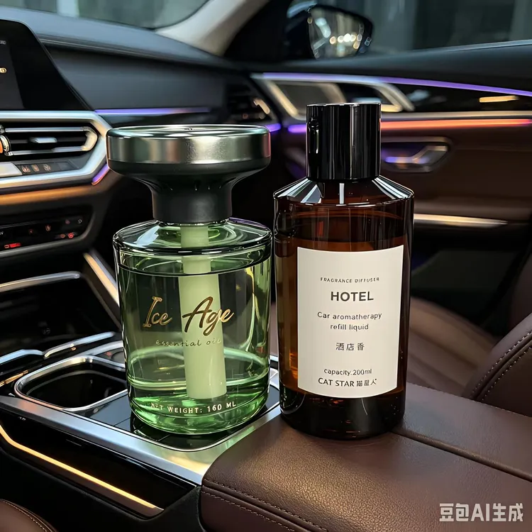 车载精油香水香薰猫星人冰河世纪酒店香持久