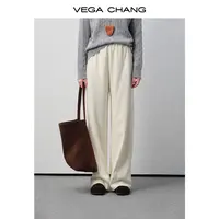 【返现10%】9/22上新【一裤过冬】醋酸羊毛针织 软糯垂顺直筒裤休闲裤