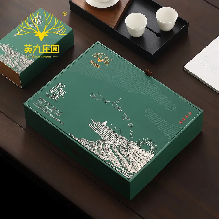 英九庄园英红九号红茶一级茶叶礼盒装岭南春晓英德红茶送礼佳品