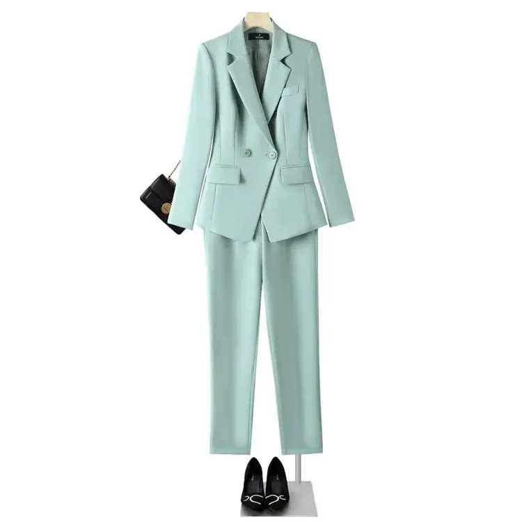 0326气质女装通勤西装职业正装时尚套装女神范