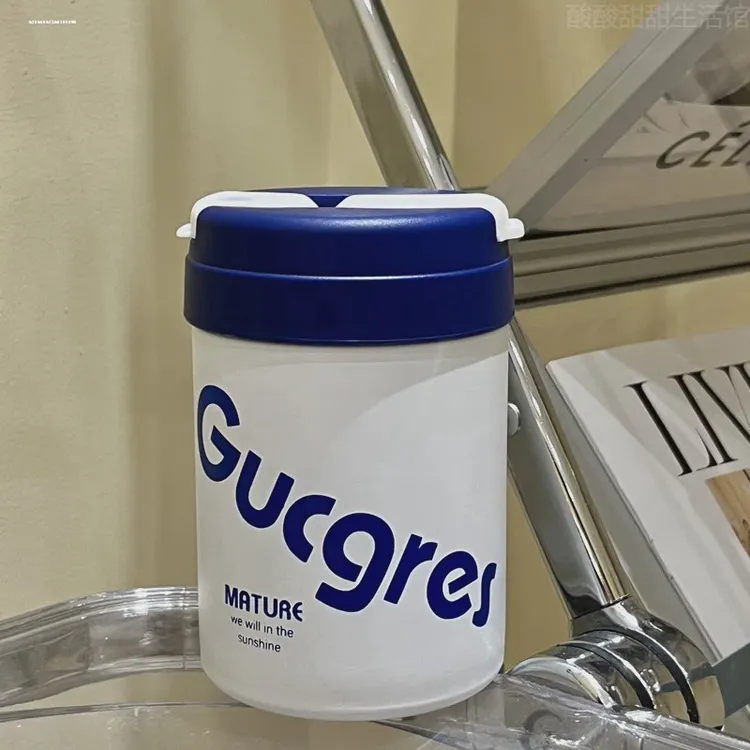 咖啡柔韧牛奶防漏保温耐磨随行吸管便携通用运动杯子水杯实用防烫