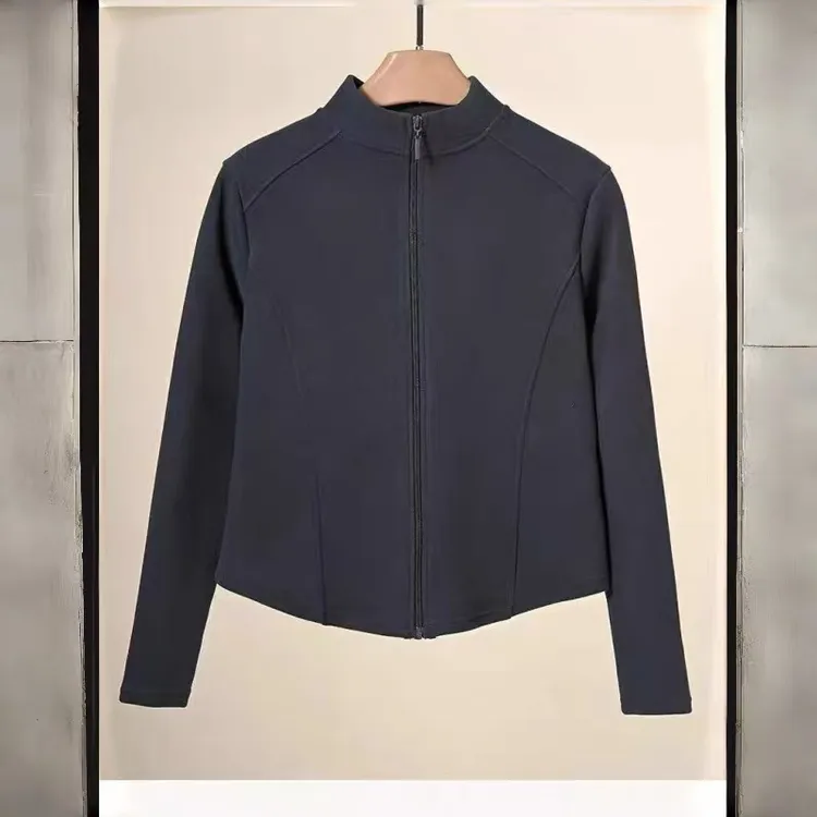 【娜姐家】1-6#冬季百搭立领显瘦小蛮腰绒衫