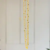 Q【肖邦小方糖链40cm】 足金999精工5G@多样性发一