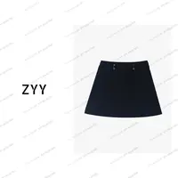 ZYY【花季月影】2025S/S新品秋季百搭时尚显瘦A字短裙女X25QDQ04215